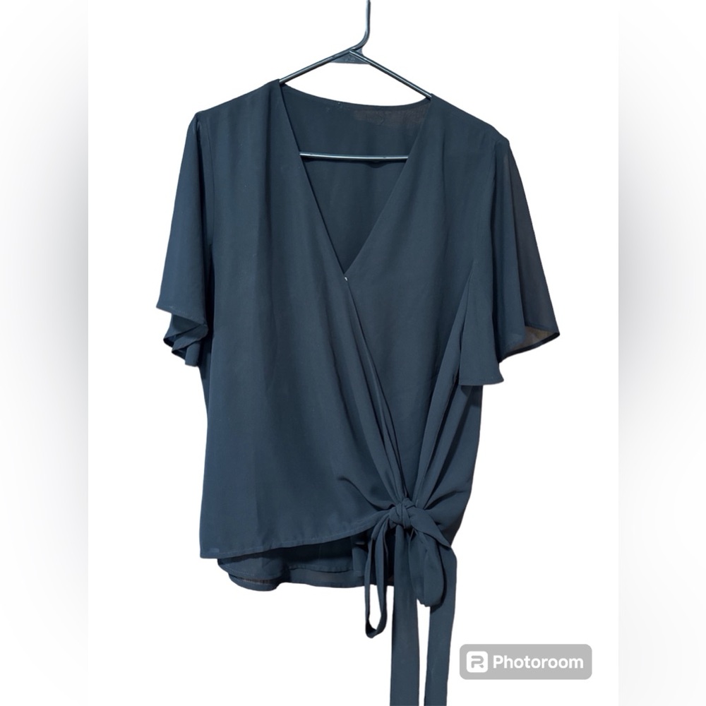 Wrap blouse